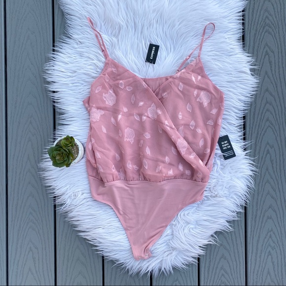 Express Embroidered Bodysuit - Picture 1 of 3